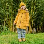 Парка демисезонная "Горчица"