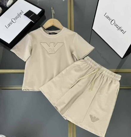 Детский костюм с шортами EMPORIO ARMANI