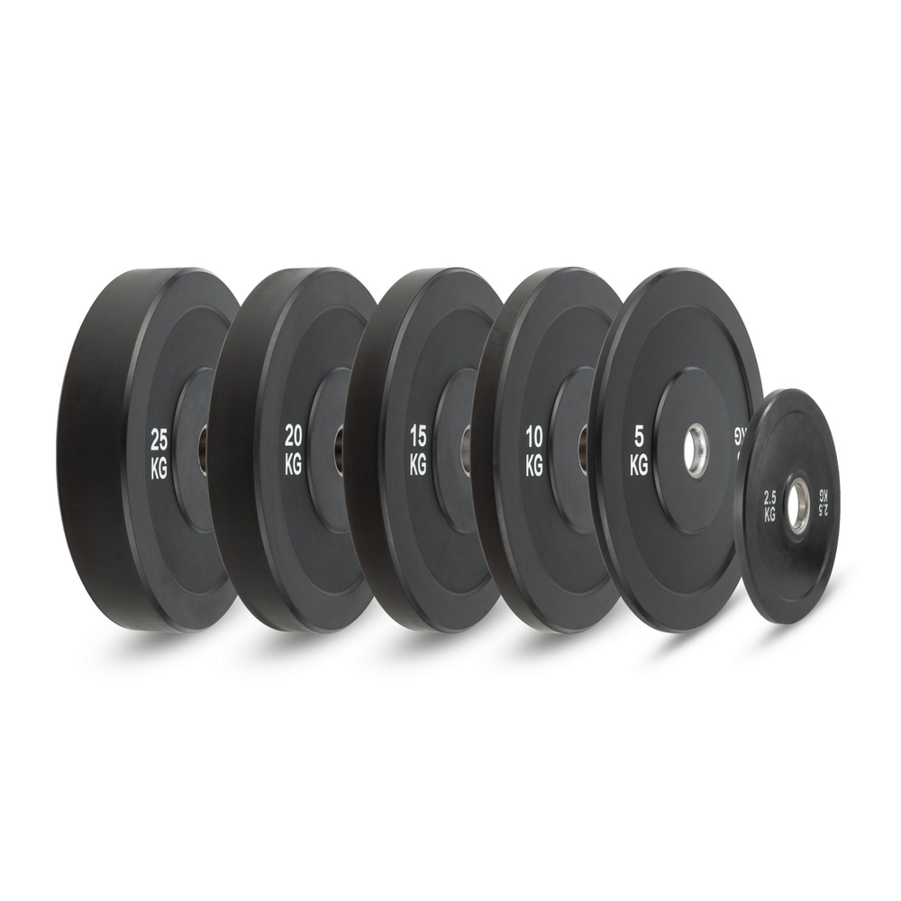 Диск бамперный 51 мм, обрезиненный 5 кг, VictoryFit VF-D51050