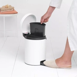 Brabantia - Контейнер для мусора NewIcon 2x2л белый / артикул   280429  / GTIN 8710755280429