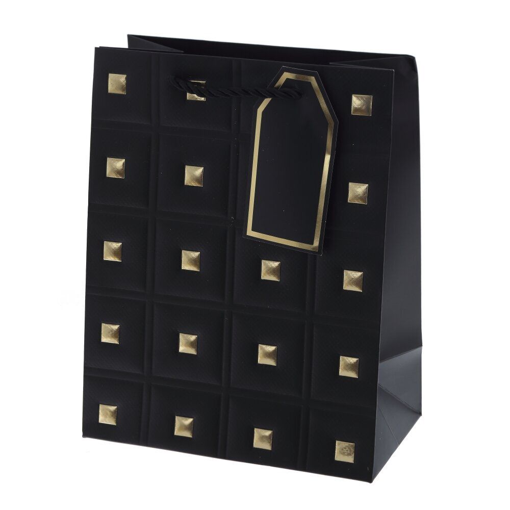 GAEM Пакет подарочный S (бумага 210г/м2, блок 12шт), L18 W10 H23 см, 4в.