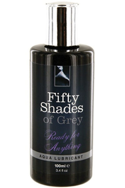 Лубрикант из серии «50 оттенков серого» на водной основе: Ready for Anything Aqua Lubricant - 100 мл.