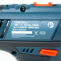 Bosch Дрель-шуруповерт, 18 В, 35 Нм, 2 АКБ