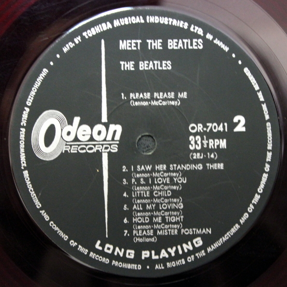 The Beatles / Meet The Beatles! (Coloured Vinyl)(LP)