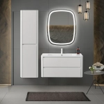 Тумба с раковиной Cezares RELAX 100 Bianco Lucido