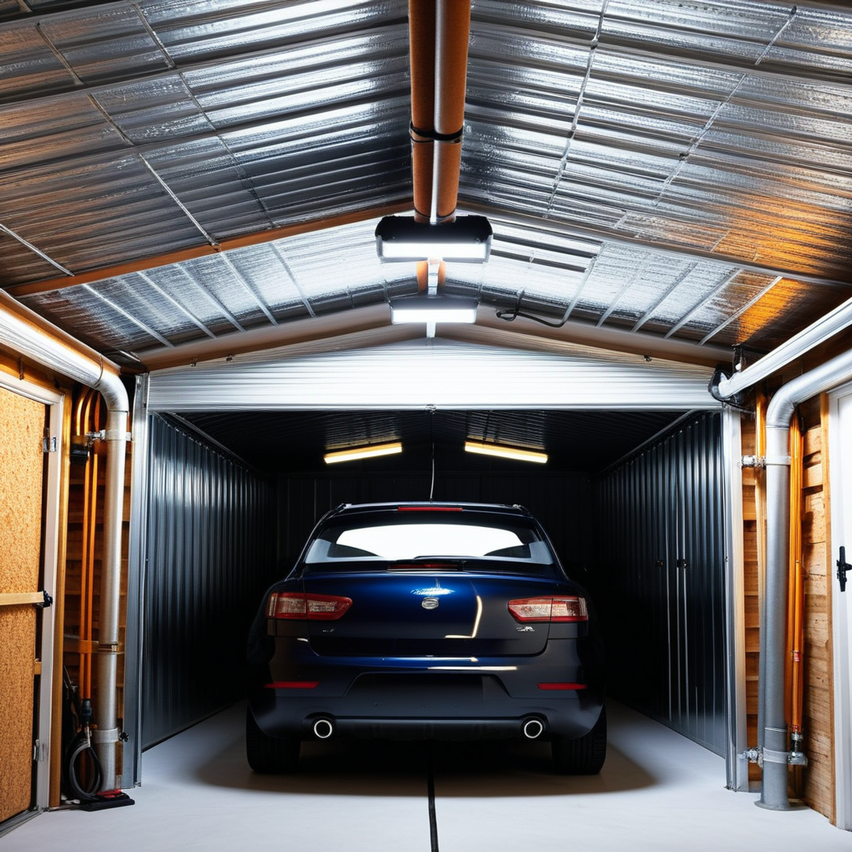 Как утеплить гараж Пеноплексом: создаем комфортные условия для автомобиля и работы.