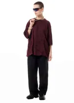 Футболка Issaya Utopia бордовая