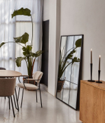 Ulrica Зеркало из черного металла 100 x 160 см