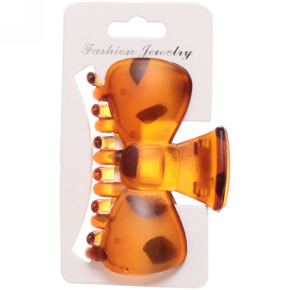 Заколка-краб для волос на блистере «Diana Collection - Sia», микс 4 цвета, 7,5см