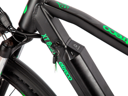 Электровелосипед Eltreco XT 850 Pro (черно-зеленый)