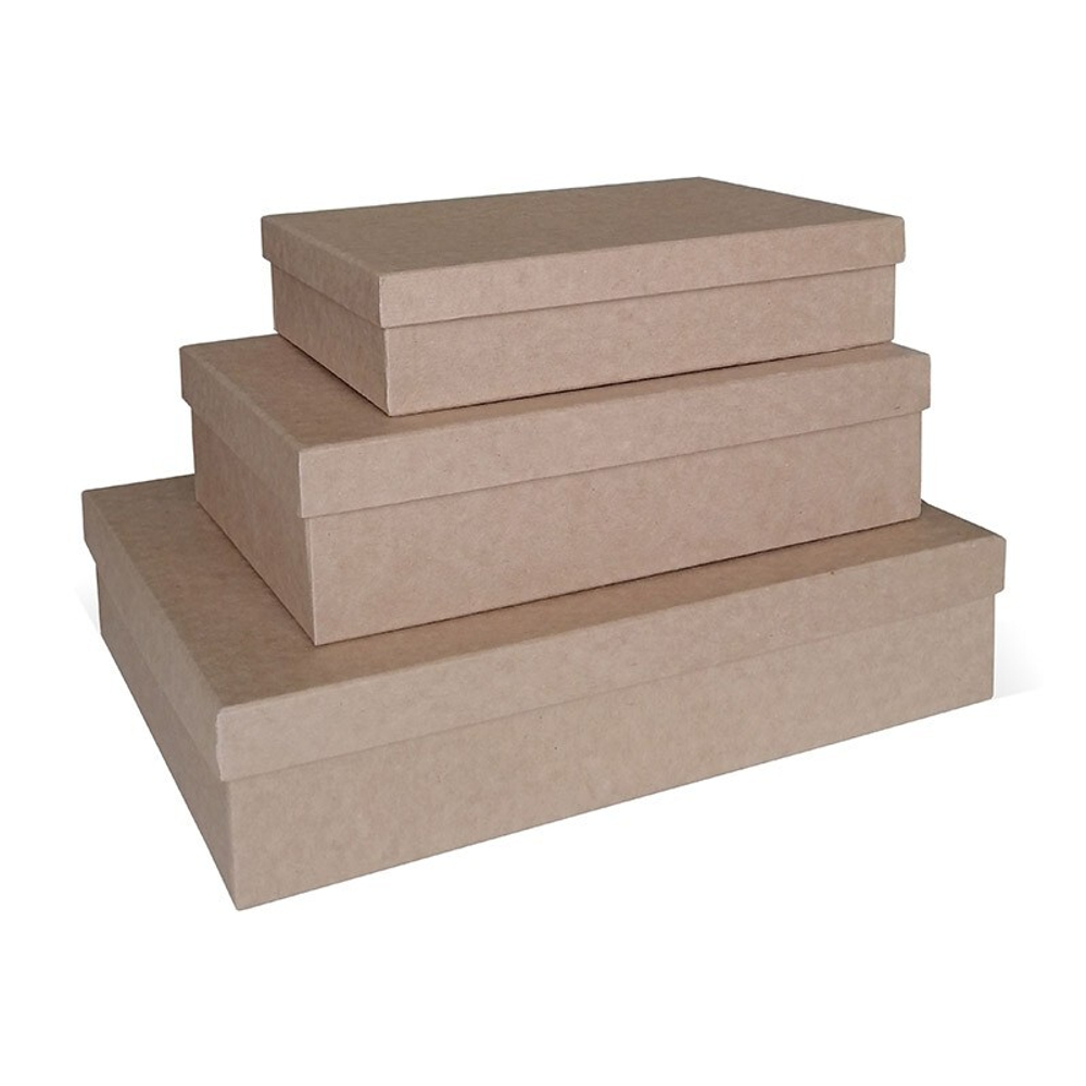 Коробка Прямоугольник  25*17*6 Крафт