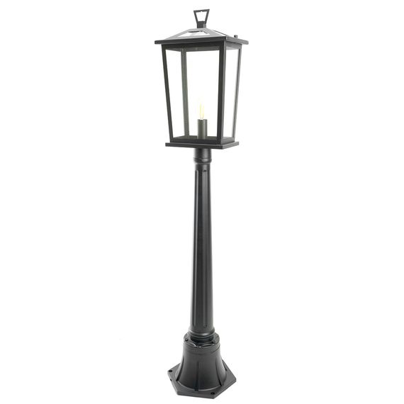 Светильник садово-парковый Feron PL756 столб 60W E14 230V, черный 51282