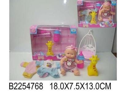 Пупс с аксесс., коробка YD341