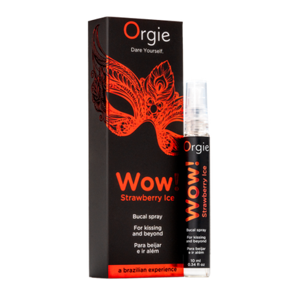 Orgie WOW! Оральный спрей - Strawberry Ice Bucal Spray, 10 мл