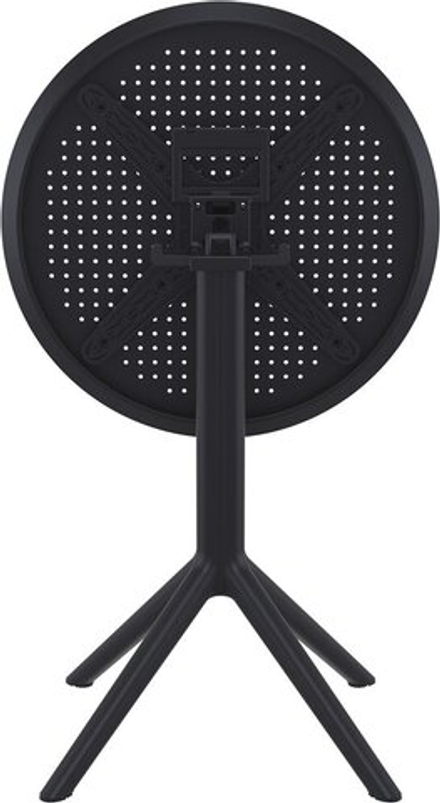 Стол пластиковый складной Siesta Contract Sky Folding Table Ø60, черный