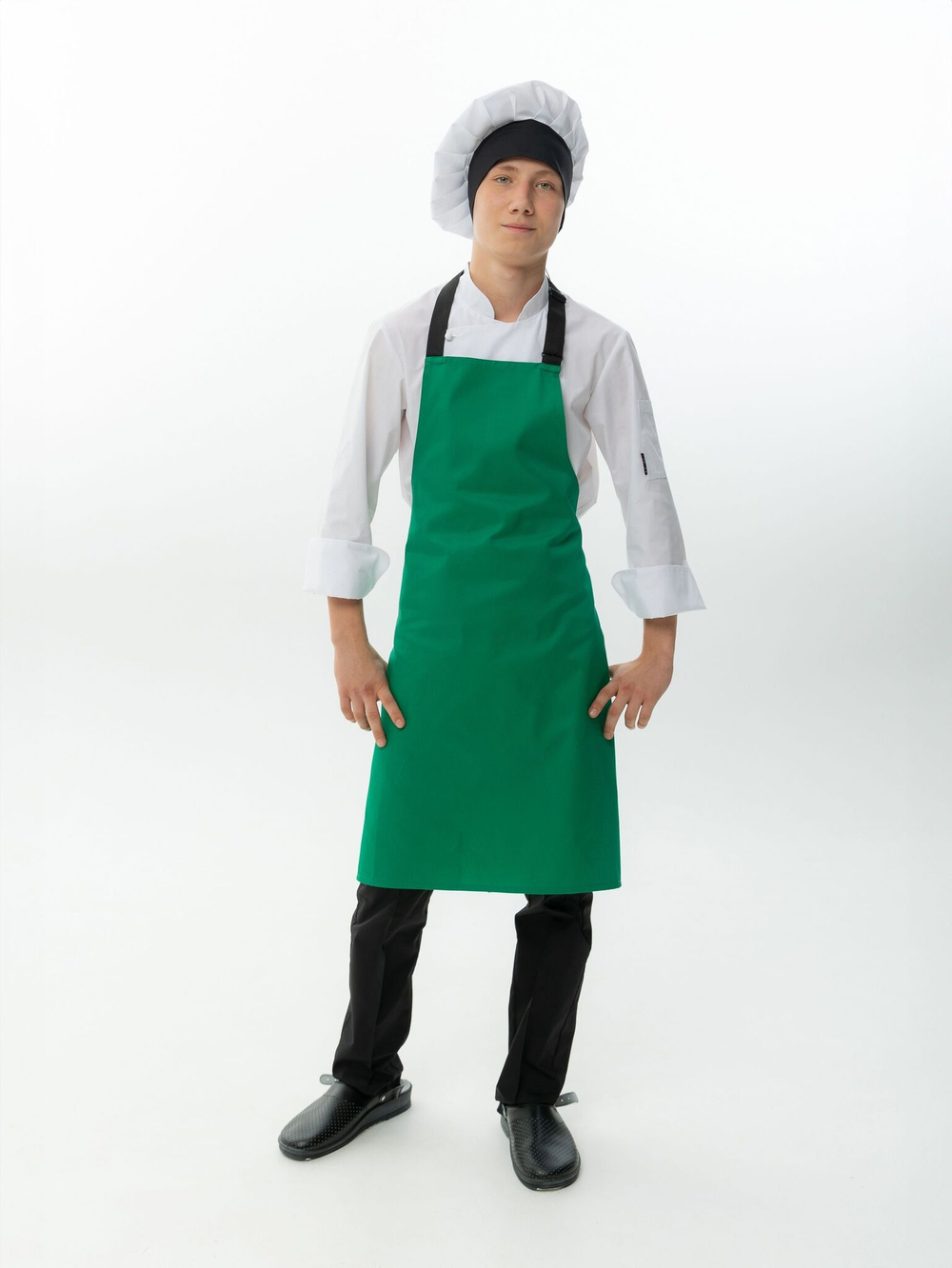 Фартук с грудкой "КУХНЯ"