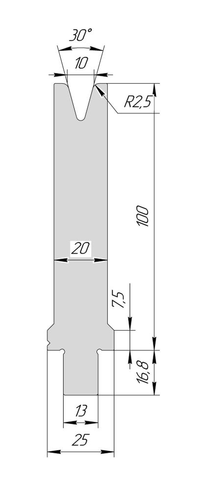 Матрица WM 3282 30° H100 V10