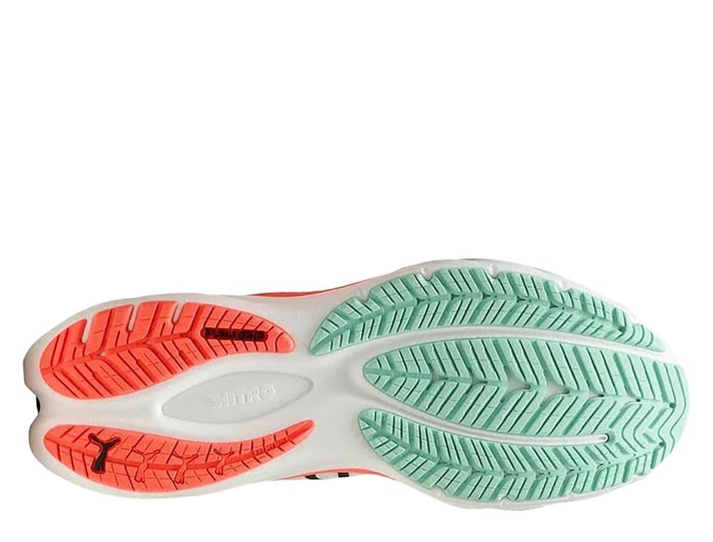 Кроссовки для бега мужские Puma Velocity Nitro 4 Hyrox M Бело-Мятные