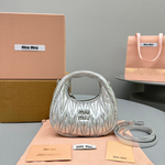 Miu Miu Wander Hobo Bag 17 cm