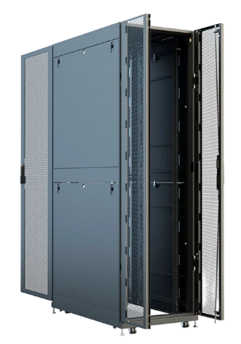 Шкаф напольный 19", 45U ССД 130411-01691