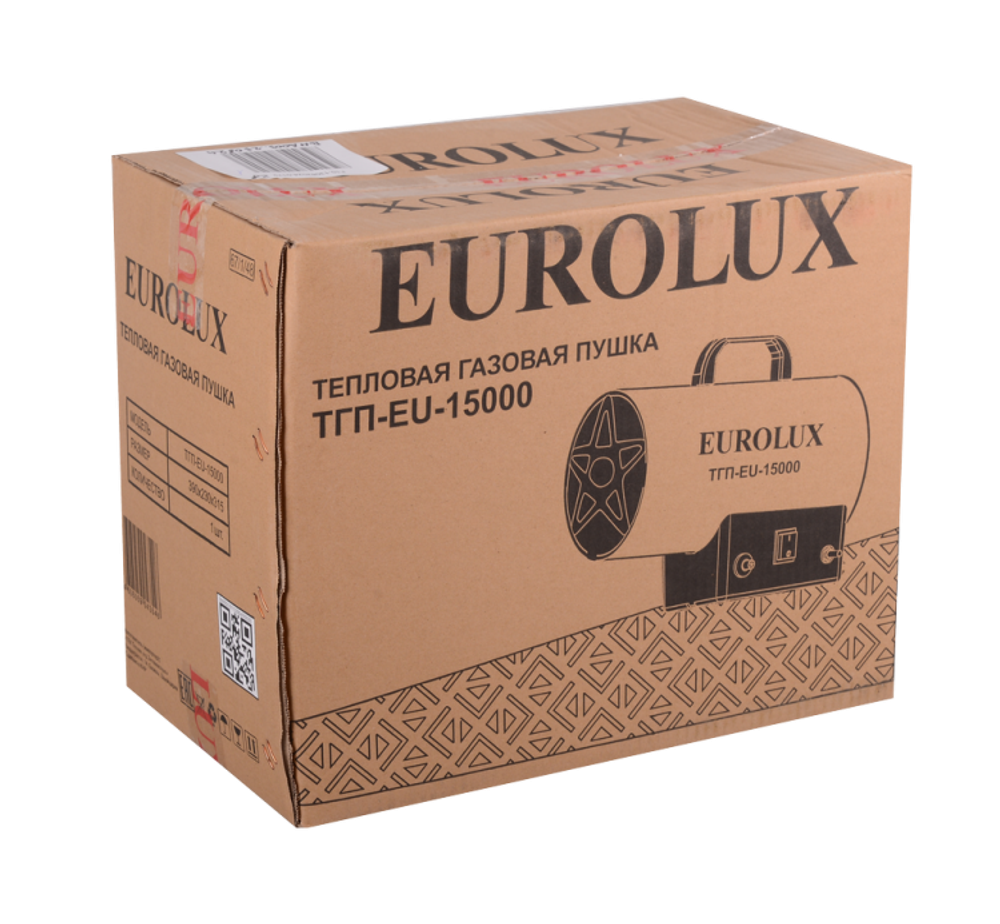 Тепловая газовая пушка Eurolux ТГП-EU-15000