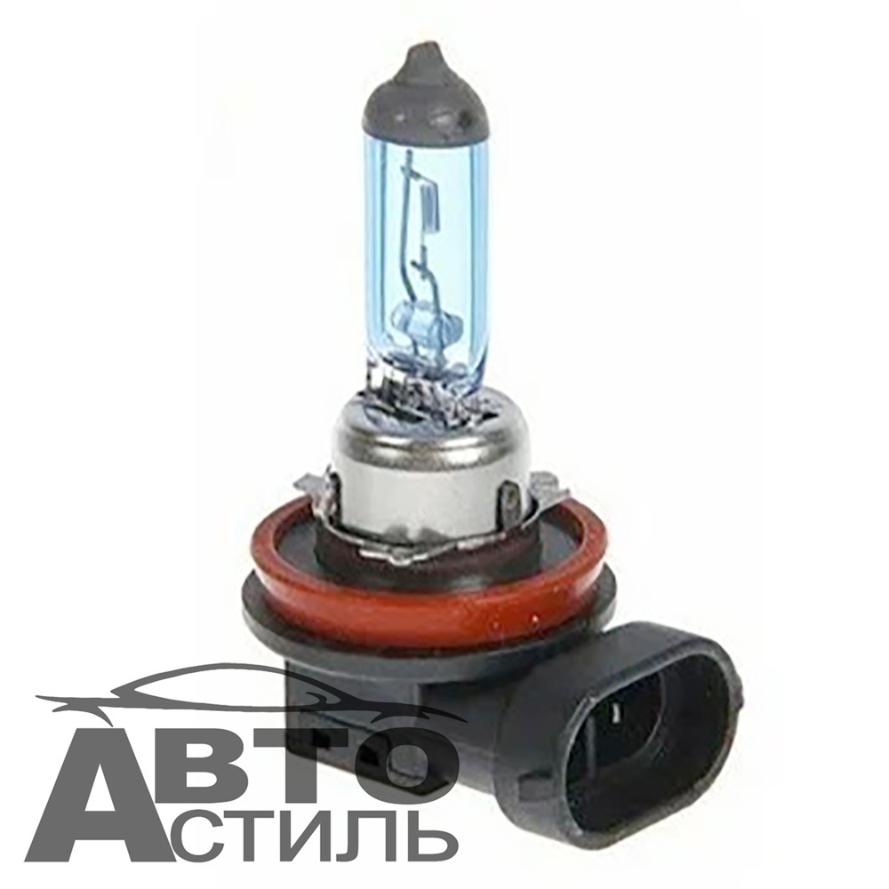 Автолампа H11 12V 55W Маяк   +30% Super  White  82110SW+30 (к-т)