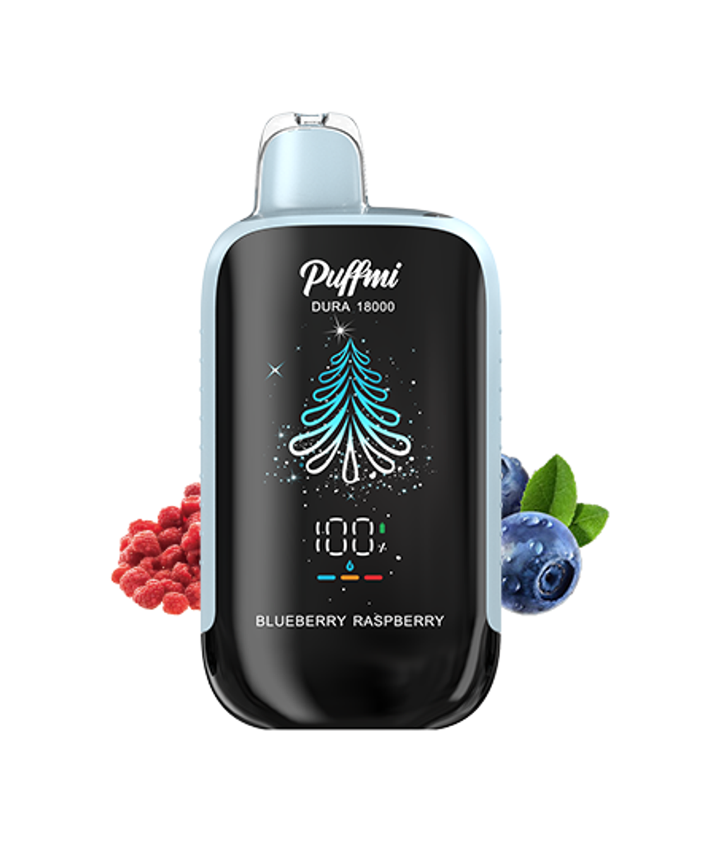Puffmi Dura Черника-малина - Blueberry raspberry 18000 затяжек 20мг (2%)