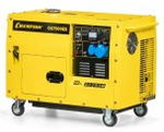 Генератор бензиновый CHAMPION GG7500ES в кожухе