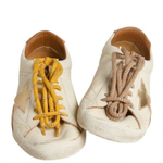 Кеды Golden Goose True-Star in White Nappa Leather