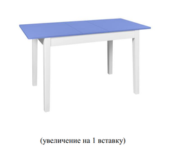 Стол обеденный Ирис 100х160 (250) (бук/прованс/подстолье тон 1)