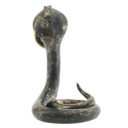 GAEM Фигурка декоративная с часами "Змея" (1хAA н/п), L23 W28 H36,5 см