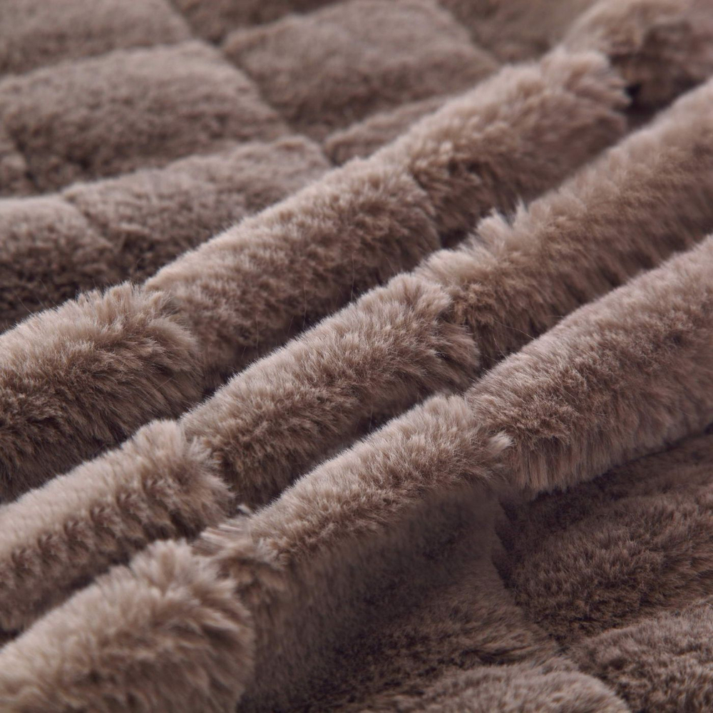 Плед 160х220 Sofi De MarkO Мадлен коричневый