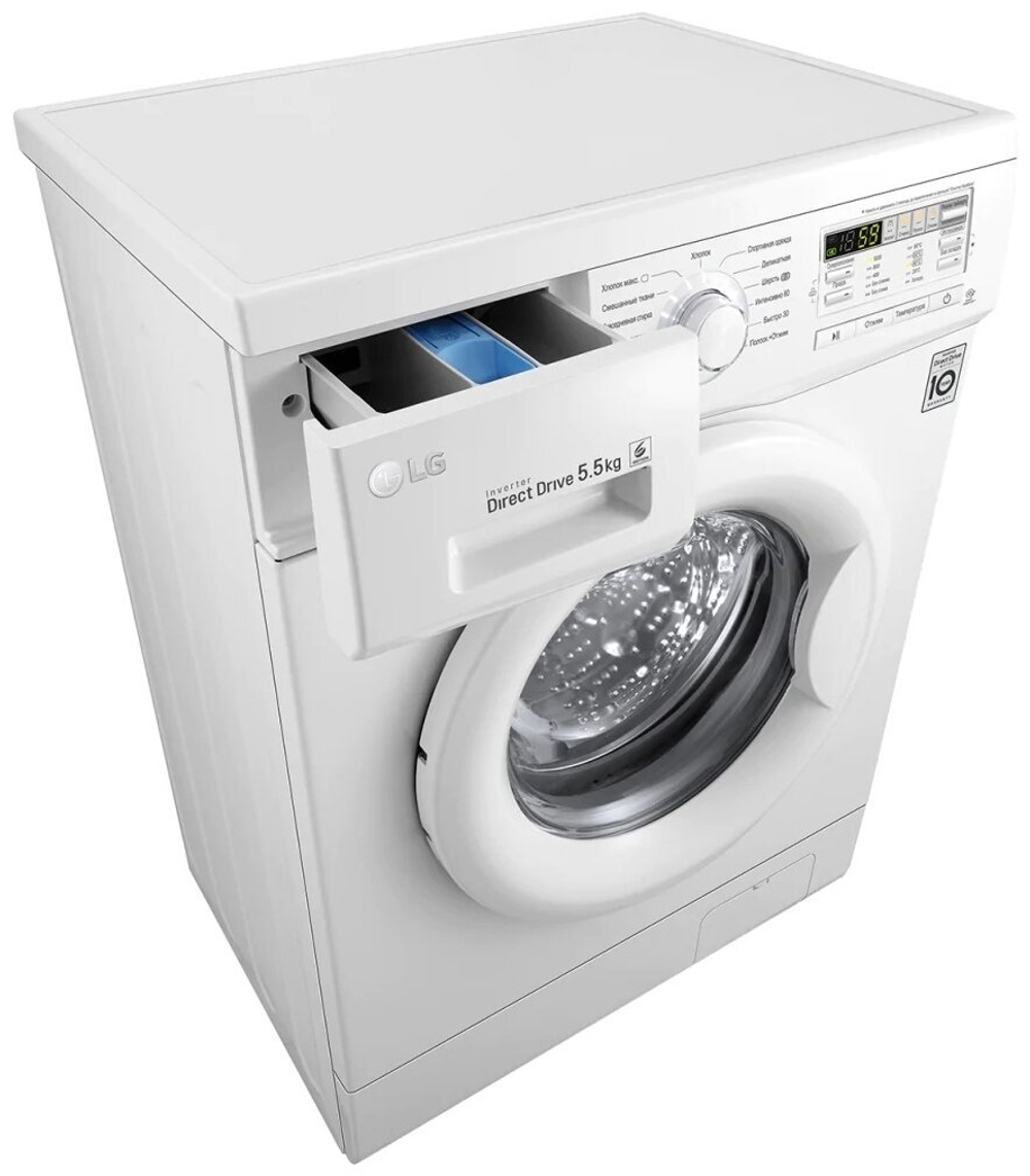 Стиральная машина узкая LG F10B8MD