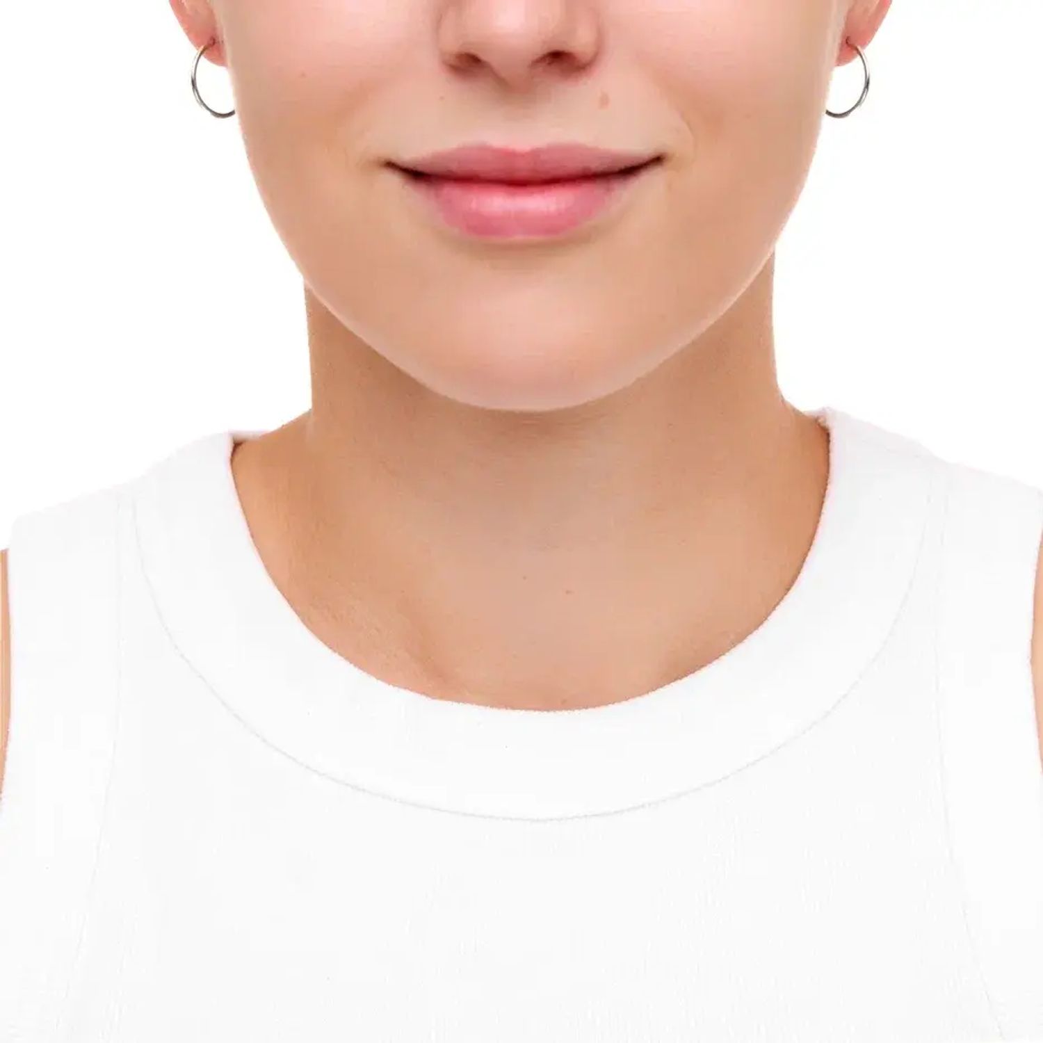 Серьги Silver Congo Earrings - 1.5 сm