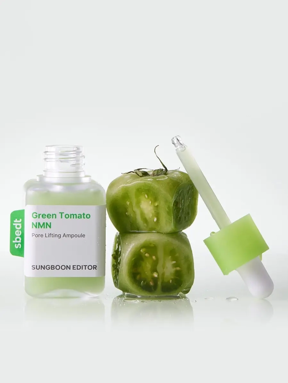 Sungboon Editor Лифтинг-сыворотка для сужения пор и упругости кожи Green Tomato NMN Pore Lifting Ampoule 40 мл