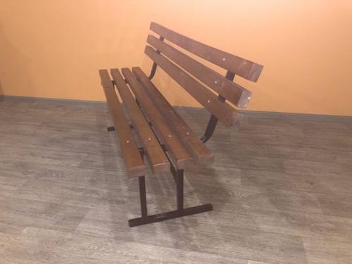 Скамейка "СП со спинкой усиленная" 1,5