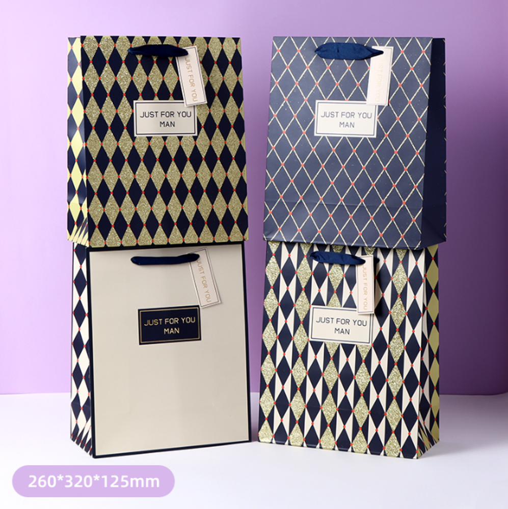 Подарочный пакет Diamond Pattern, 260*320*125