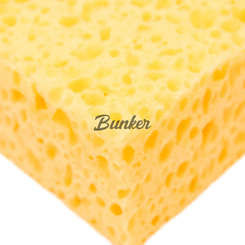 Губка для мытья автомобиля,крупнопористая GlossWork