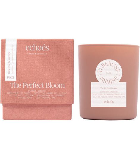 Tuberose & Jasmine, свеча Perfect Bloom collection, Echoes