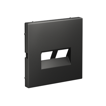 Накладка двойная ArtGallery для информационных функций типа Keystone базальт SE GAL001490