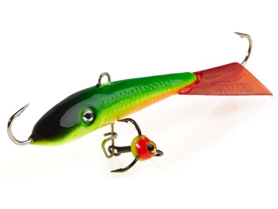 Балансир Lucky John FIN 5 с тр. 70мм/26RT блистер