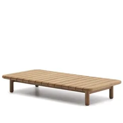 Журнальный столик Turqueta из массива тика, 140x70 см