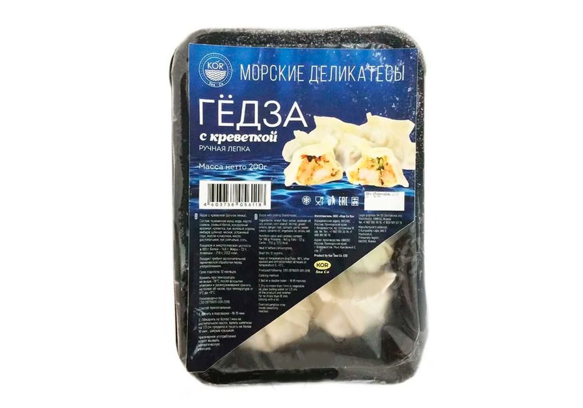 Гёдза с креветками, 200г