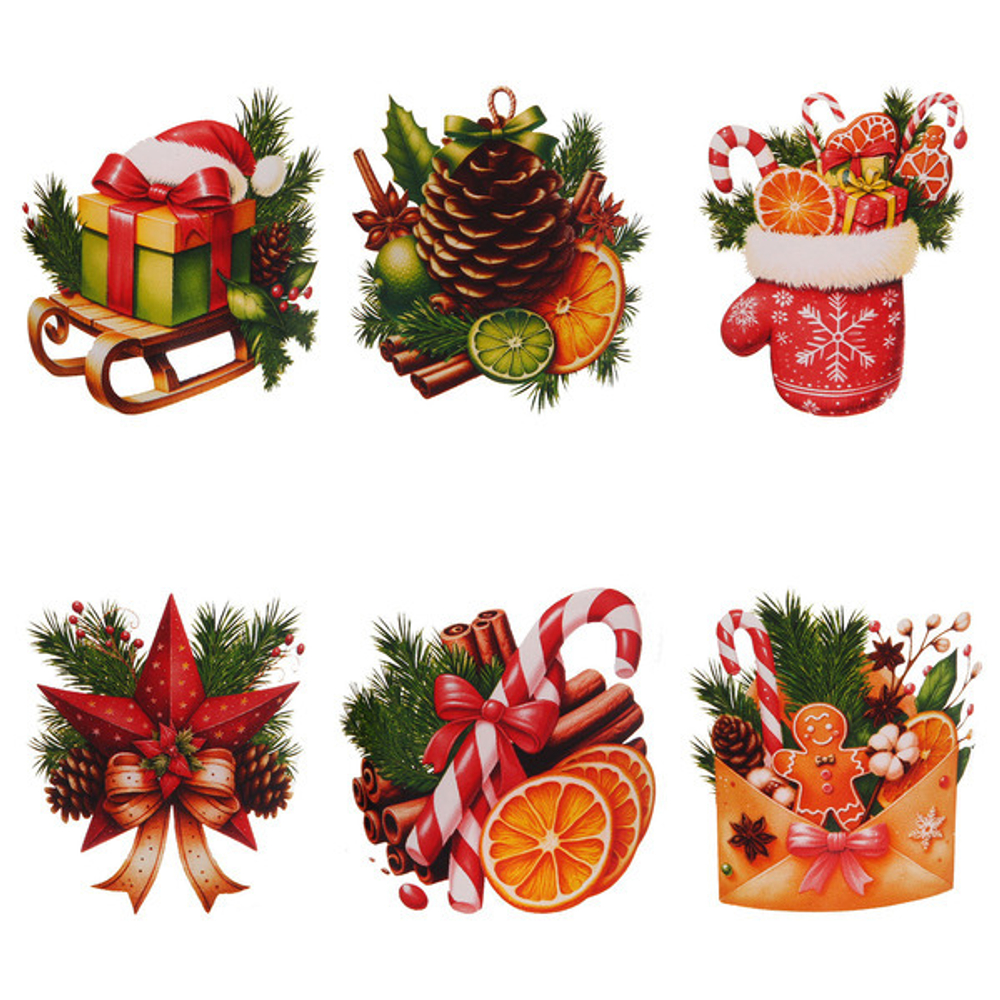 Кружка 500мл «Зимняя фантазия» 6 видов