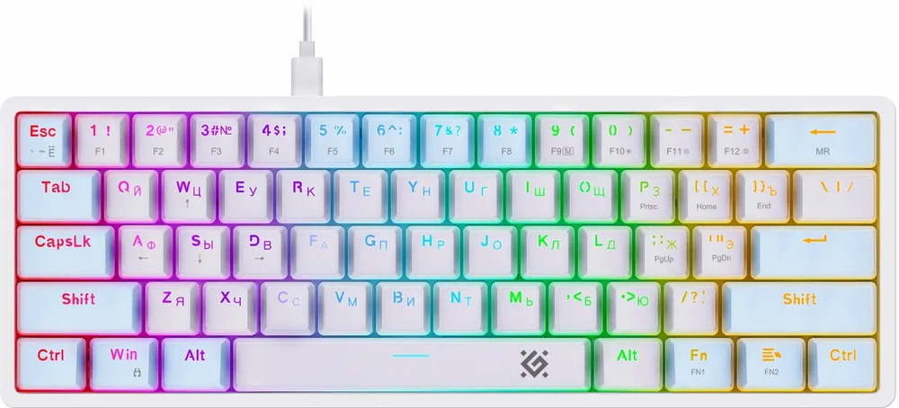Клавиатура Defender Amox GK-585 белый