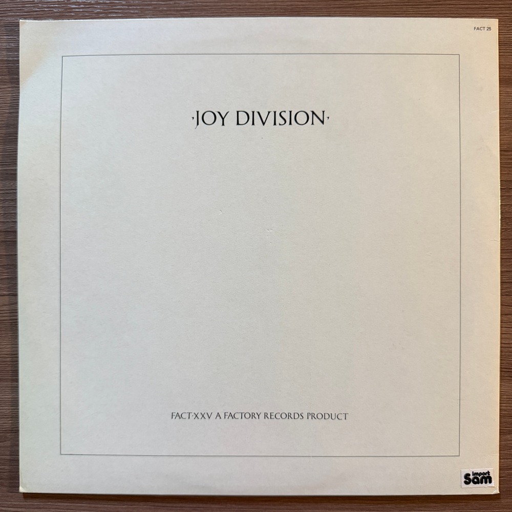 Joy Division ‎– Closer (Скандинавия 1981г.) Т