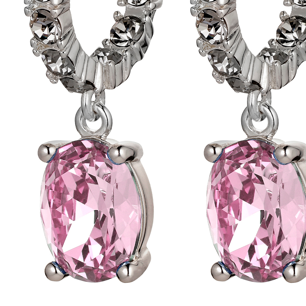 Серьги Dyrberg Kern BARBARA SS VINTAGE ROSE/GREY 450062