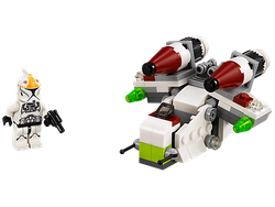 LEGO Star Wars: Республиканский истребитель 75076 — Republic Gunship Microfighter — Лего Звездные войны Стар Ворз