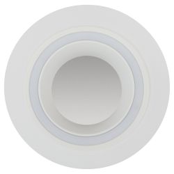 Светильник встраиваемый декоративный ЭРА DK90 WH под лампу MR16 GU5.3 белый | Декоративные встраиваемые светильники