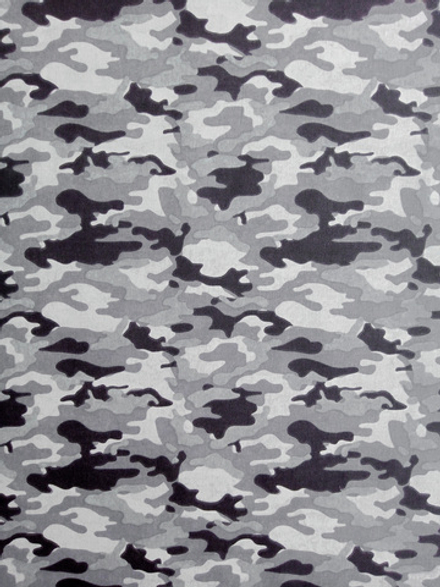 Ткань бязь плательная, рис. "Камуфляж", ширина 150 см, арт. 009